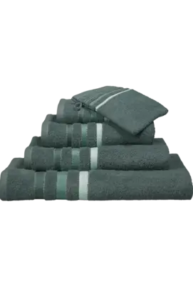 Vandyck Prestige Lines handdoek 60x110 Forest Green
