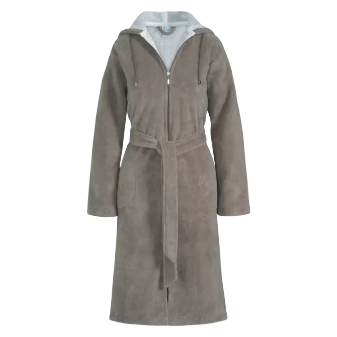 Vandyck Duchess badjas XLarge Urban Taupe