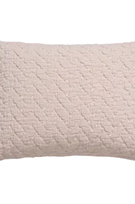 Vandyck Pure 10 G.Dyed kussensloop 60x70 Light Pink