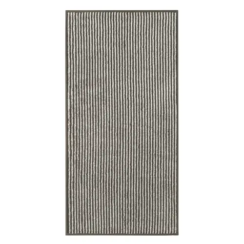 Cawö Cawö Two-Tone Stripe Badlaken 80x150 basalt afbeelding