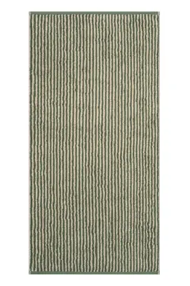 Cawö Two-Tone Stripe Handdoek 50x100 field
