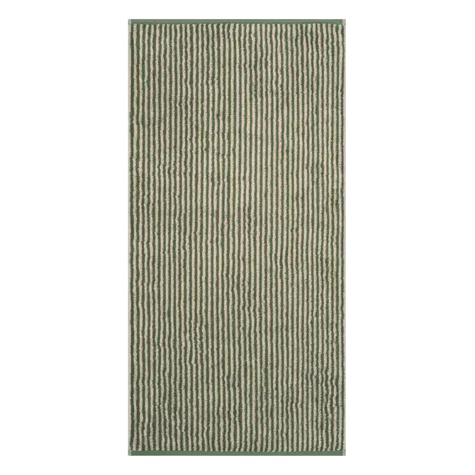 Cawö Two-Tone Stripe Badlaken 80x150 field
