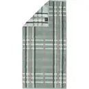 Cawö Cawö Noblesse Check Handdoek 50x100 nordic green
