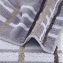 Cawö Cawö Noblesse Check Handdoek 50x100 nordic blue