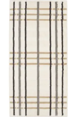 Cawö Noblesse Check Badlaken 80x150 natur