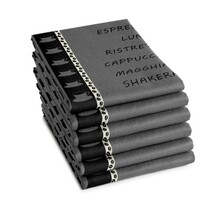 DDDDD Ristretto Theedoek  Anthraciet 60x65