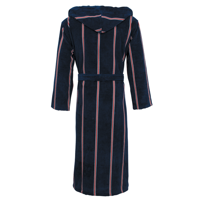 Carl Ross Heren Badjas met capuchon 663300 nightblue/deep red 56/58