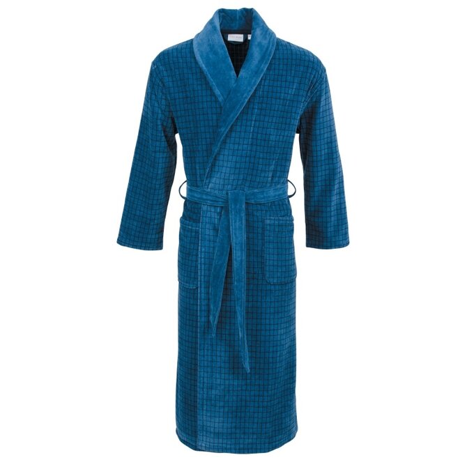 Carl Ross Heren Badjas met Sjaalkraag 664200 sapphire/night blue 60/62