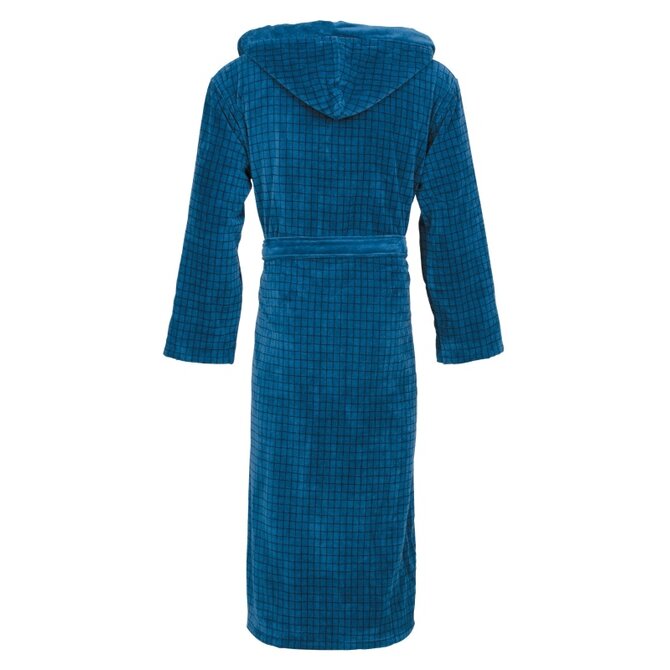 Carl Ross Heren Badjas met capuchon 664300 sapphire/night blue 60/62