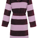 Carl Ross Carl Ross Dames Badjas met capuchon 606410 burgundy/rose quartz 40/42