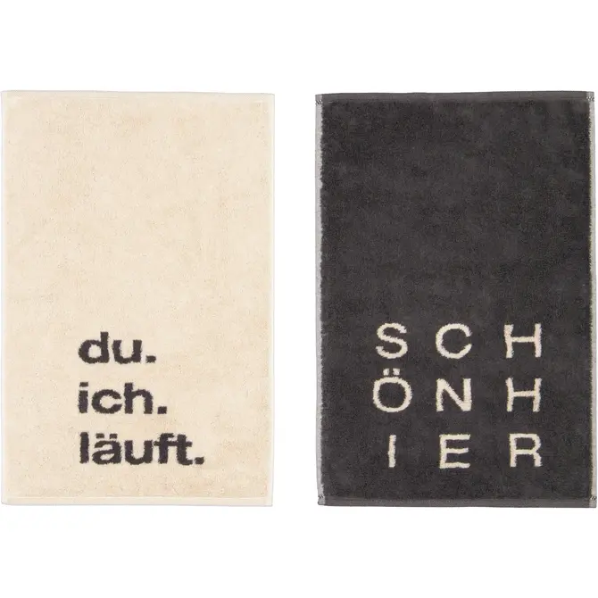 Cawö Postcards Towels Edition Postcard Towels 30x50 SCHÖNHIER
