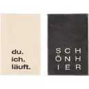 Cawö Cawö Postcards Towels Edition Postcard Towels 30x50 du.ich.läuft