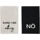 Cawö Cawö Postcards Towels Edition Postcard Towels 30x50 today I did nothing