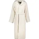 Cawö Cawo Dames Badjas met Capuchon  846 natur S