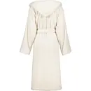 Cawö Cawo Dames Badjas met Capuchon  846 natur XL