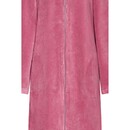 Cawö Cawo Dames Badjas met Capuchon en Ritssluiting 841 beere 36/38