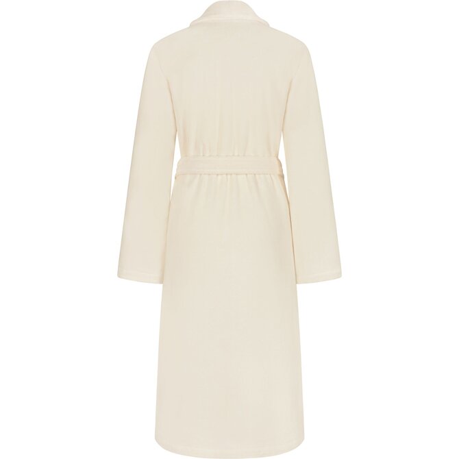 Cawo Dames Badjas met Sjaalkraag 836 champagne 48/50