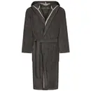 Cawö Cawo Heren Badjas met Capuchon  833 basalt S