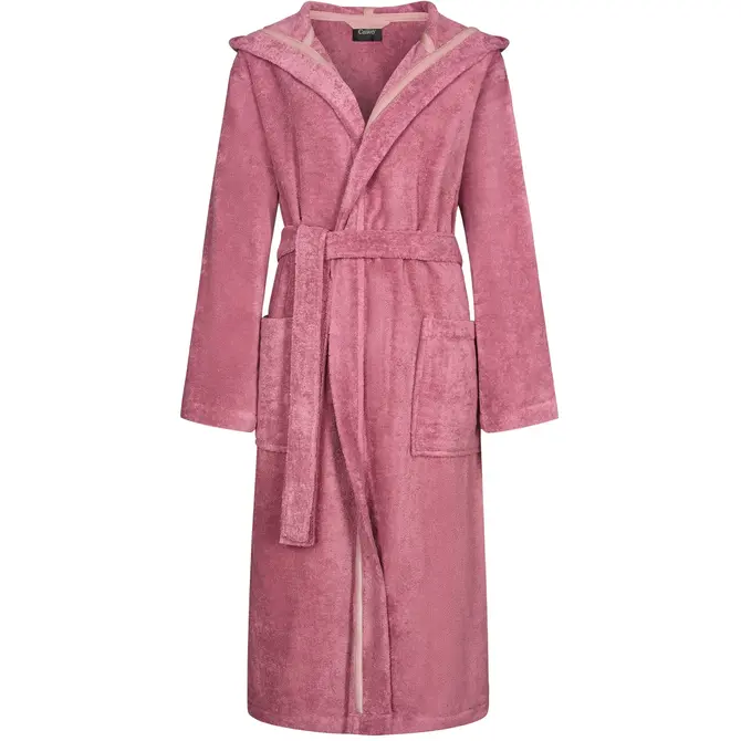 Cawo Dames Badjas met Capuchon  827 blush XS