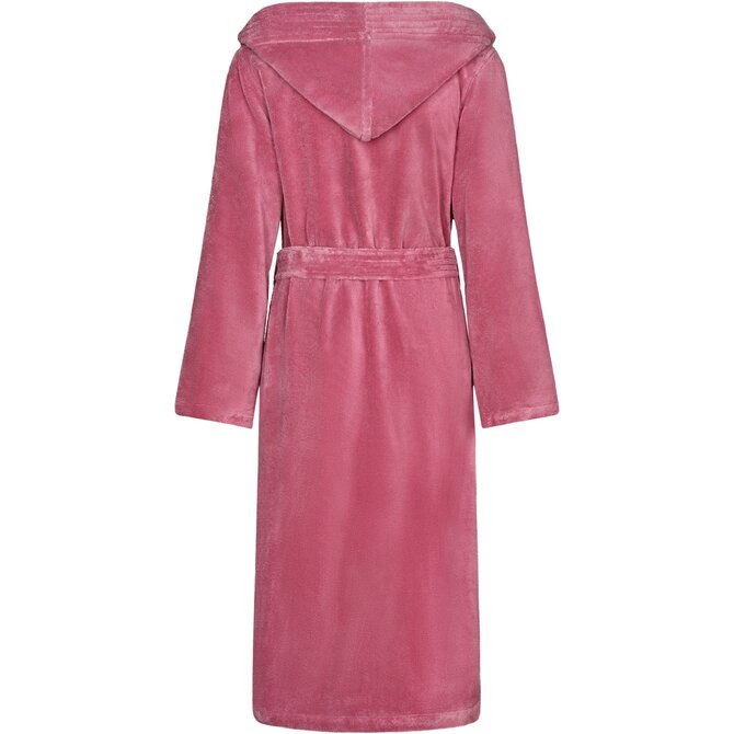 Cawo Dames Badjas met Capuchon  830 beere 40/42