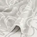 Cawö Cawö Cute Cats Handdoek 50x100 platin/wit