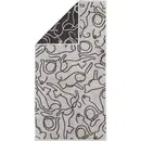 Cawö Cawö Cute Cats Gastendoekje 30x50 platin/basalt