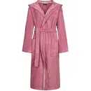Cawö Cawo Dames Badjas met Capuchon  827 blush XL