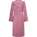 Cawö Cawo Dames Badjas met Capuchon  827 blush XL