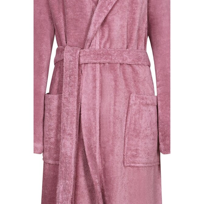 Cawo Dames Badjas met Capuchon  827 blush XL