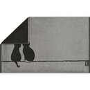 Cawö Cawö Cute Cats Badmat 50x80 basalt/platin