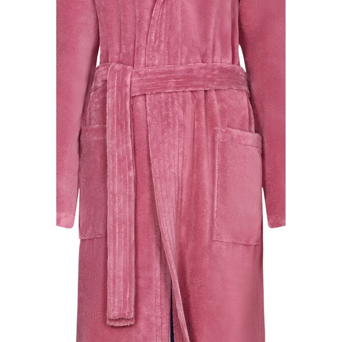 Cawo Dames Badjas met Capuchon  830 beere 32/34