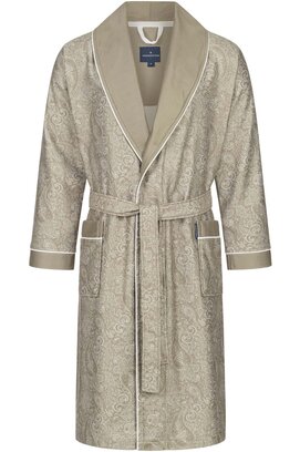 Morgenstern Theo Heren Badjas  Taupe XXL