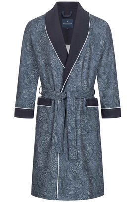 Morgenstern Theo Heren Badjas  Blau XL