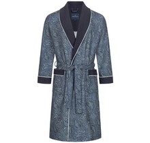 Morgenstern Theo Heren Badjas  Blau XXL