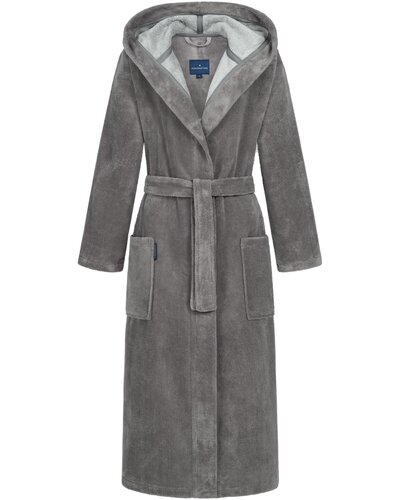 Morgenstern Morgenstern GEENA LANG 130cm Dames Badjas terra/graubraun XL afbeelding