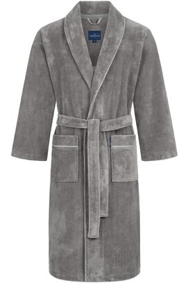 Morgenstern Bo Heren Badjas stein/grau XL