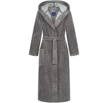 Morgenstern GEENA LANG 130cm  Dames Badjas  terra/graubraun M