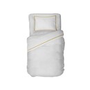 Kayori Kayori  Arida  Dekbedovertrek  Katoensatijn  140x200/220  Wit