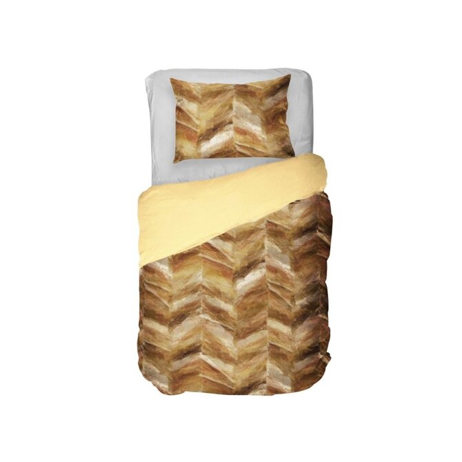 Kayori  Yumi  Dekbedovertrek  Katoensatijn  240x200/220 Goud