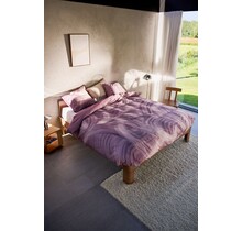Auping Mauve Twists dekbedovertrek 140x200/220 Mauve