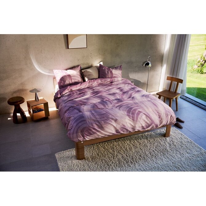 Auping Mauve Twists dekbedovertrek 140x200/220 Mauve