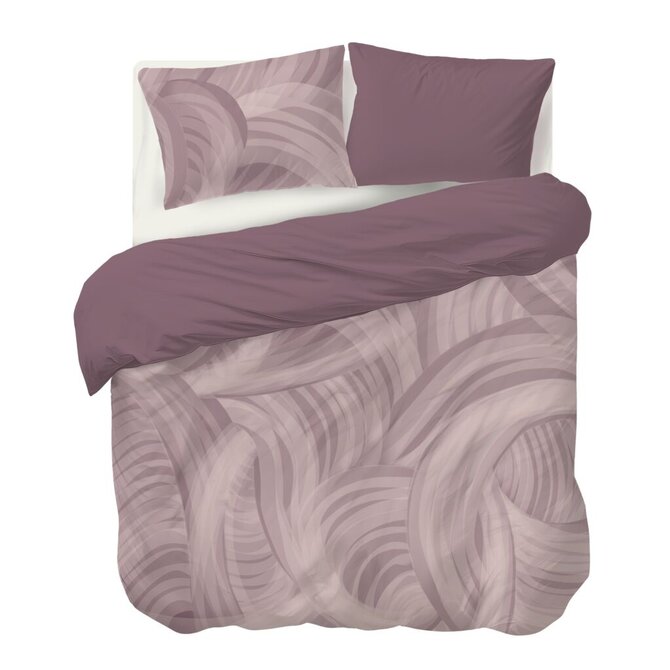 Auping Mauve Twists dekbedovertrek 140x200/220 Mauve