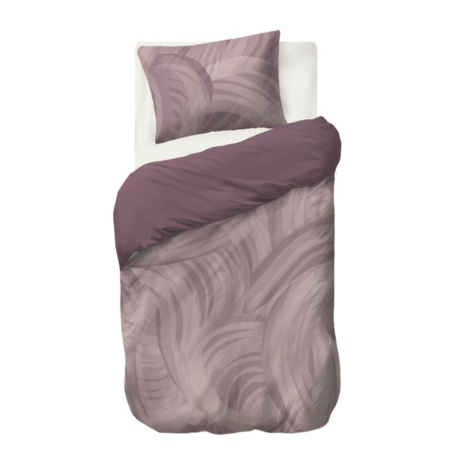 Auping Mauve Twists dekbedovertrek 140x200/220 Mauve