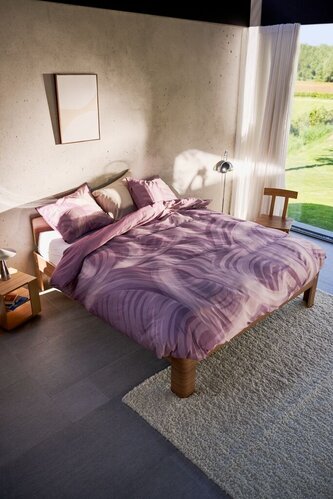 Auping Mauve Twists dekbedovertrek 240x200/220 Mauve