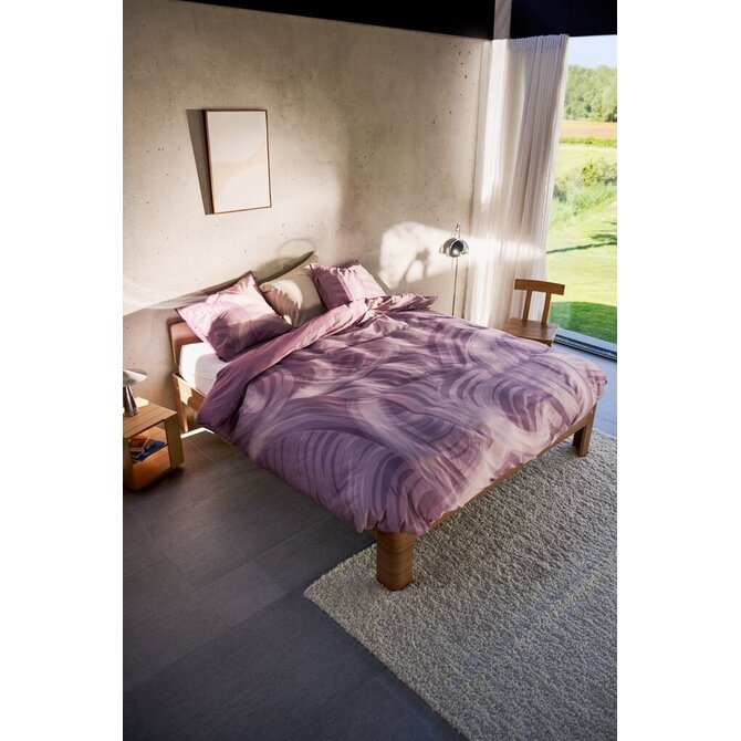 Auping Mauve Twists dekbedovertrek 240x200/220 Mauve