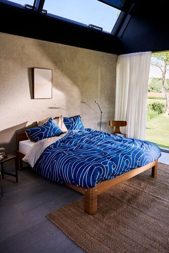 Auping Meandering dekbedovertrek 240x200/220 Blue