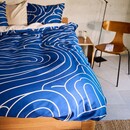 Auping Auping Meandering dekbedovertrek 140x200/220 Blue