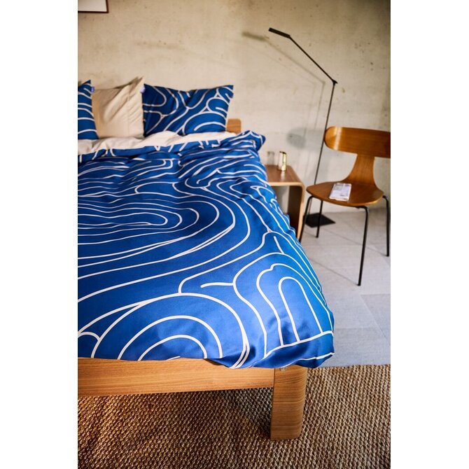 Auping Meandering dekbedovertrek 140x200/220 Blue