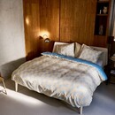 Auping Auping Seaside Grid dekbedovertrek 140x200/220 Light Blue