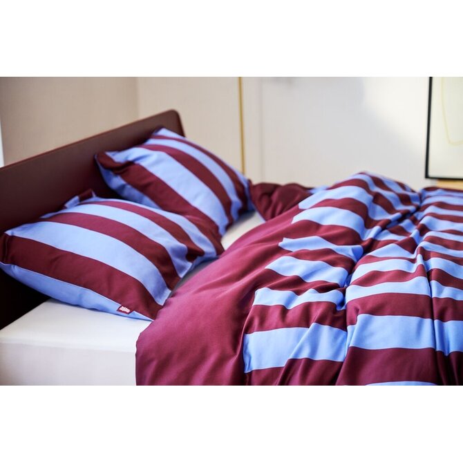 Auping Teklan dekbedovertrek 240x200/220 Burgundy Blue
